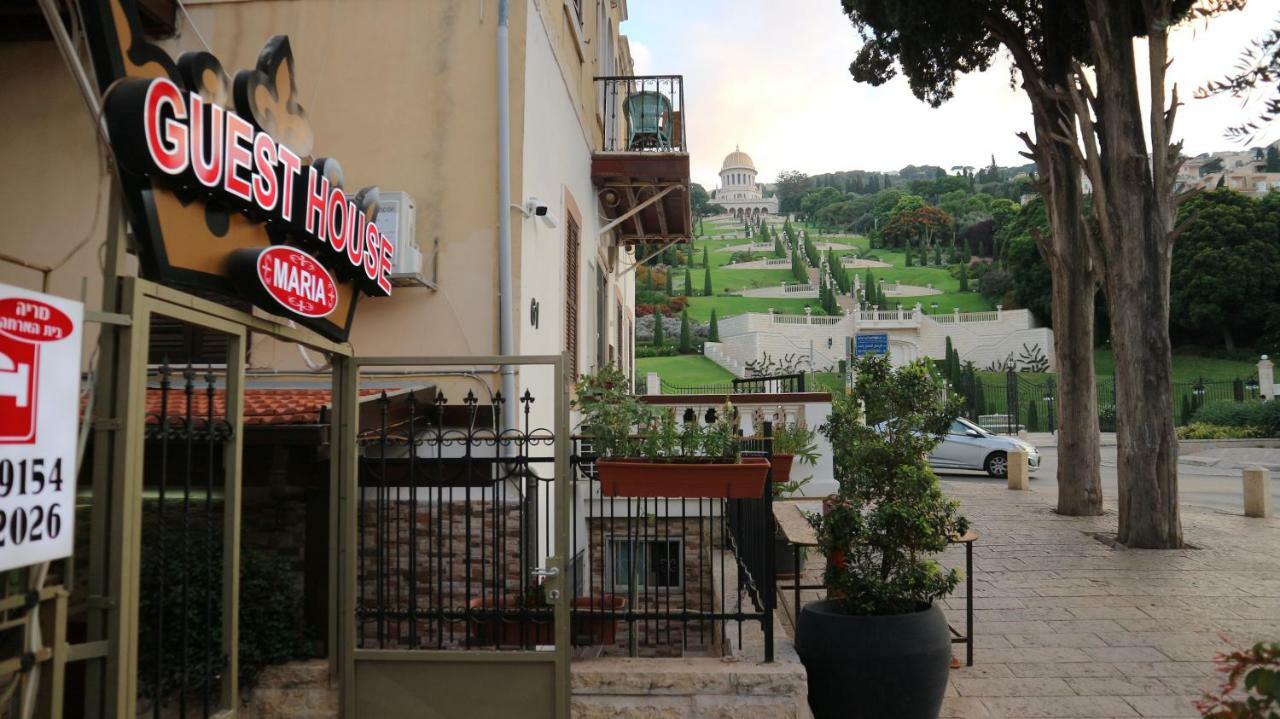 Santa Maria Zimmer Bahai Gardens Haifa Buitenkant foto